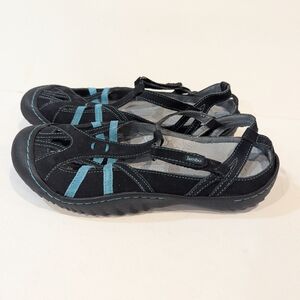 Jambu Dune Encore Leather Hiking Sandals Size 9